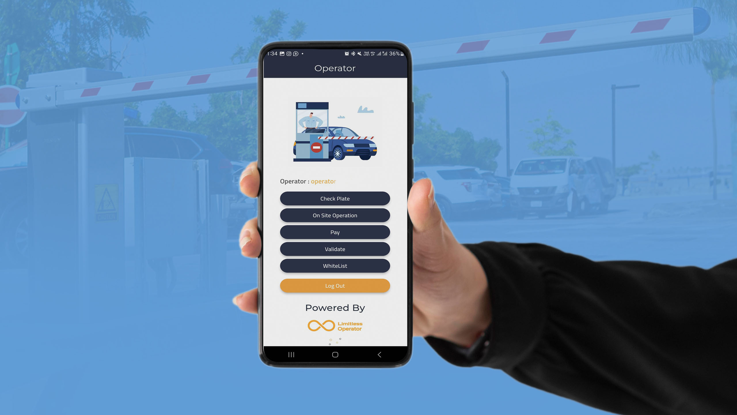 Operator App - Limitless Parking